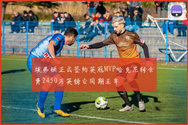 埃弗顿正式签约英冠MVP哈克尼转会费2450万英镑合同期五年
